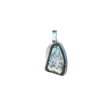 Ciondolo in pirite – Pyrite plume Pietra burattata