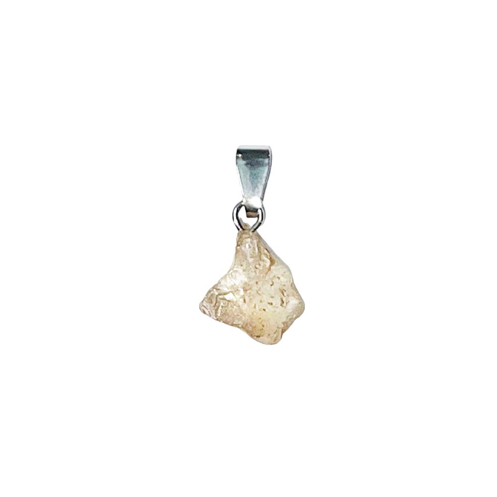Ciondolo in scapolite – Scapolite giallo Pietra grezza