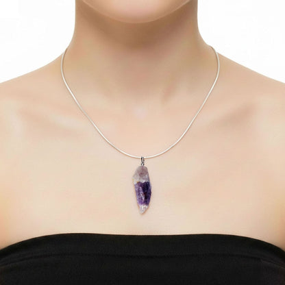 Ciondolo in auralite 23 23 – Pietra grezza