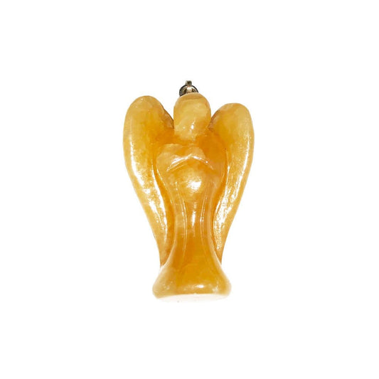 Ciondolo in calcite arancione – Angelo