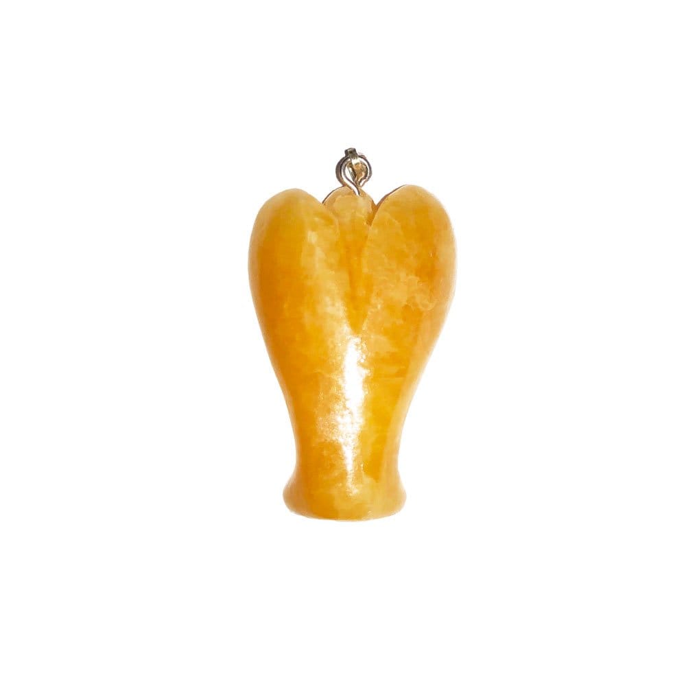 Ciondolo in calcite arancione – Angelo