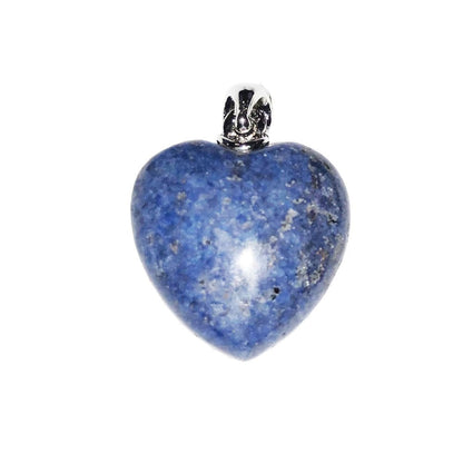 Ciondolo in dumortierite – Cuoricino