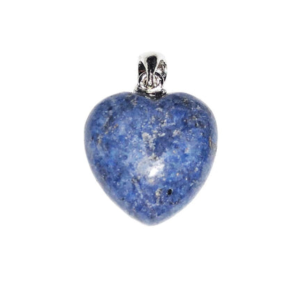 Ciondolo in dumortierite – Cuoricino