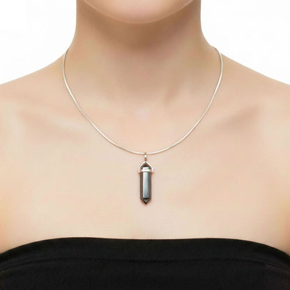 Ciondolo in ematite – Punta
