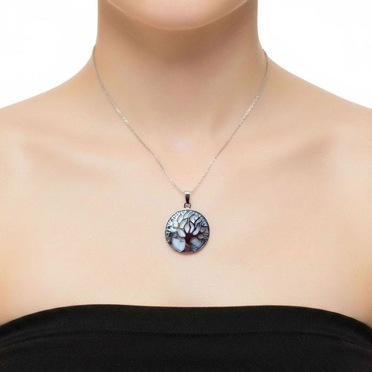Ciondolo in howlite – Albero della vita
