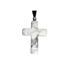 Ciondolo in howlite – Croce