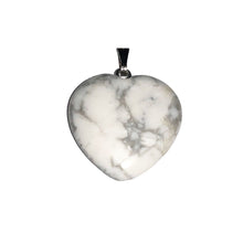 Ciondolo in howlite – Cuoricino
