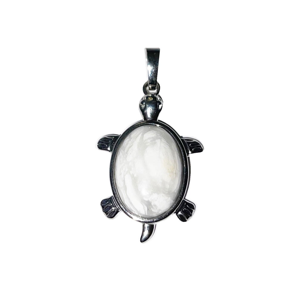 Ciondolo Howlite – Tartaruga