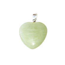 Ciondolo in giada verde – Cuoricino