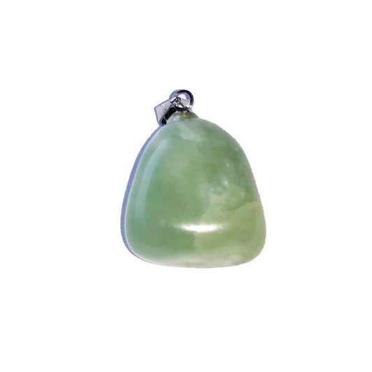 Ciondolo in Giada Verde – Pietra burattata