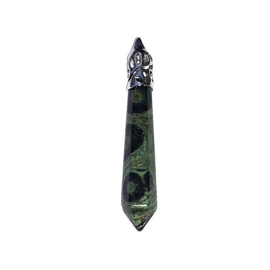 Pendente Kambamba Jasper - Punta lunga