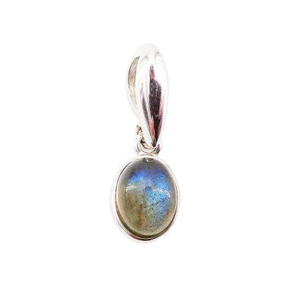 Ciondolo in labradorite Camille – Ovale – Argento 925