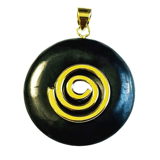 Ciondolo in shungite – Pi cinese 30 mm