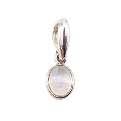 Ciondolo in pietra di luna Camille – Ovale – Argento 925