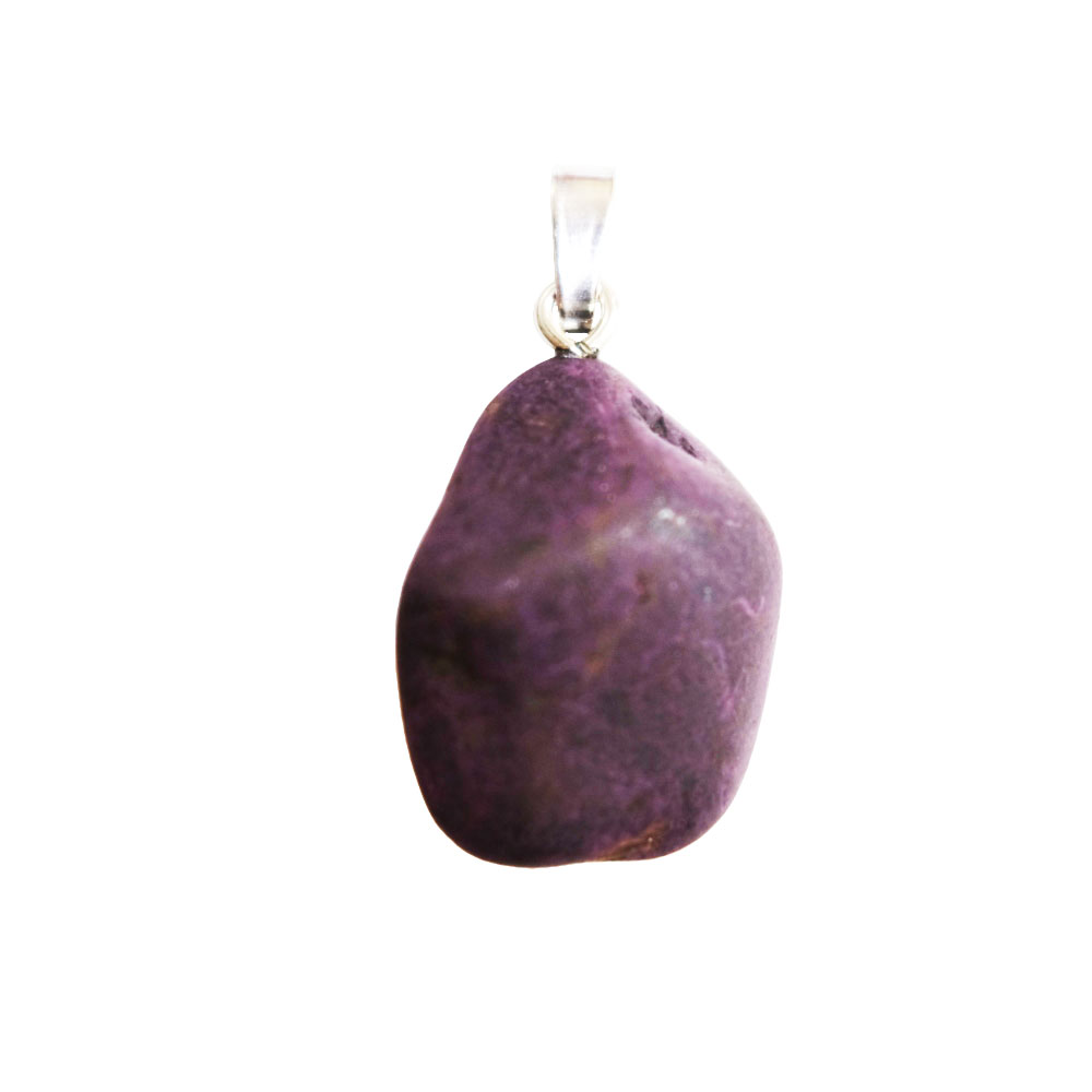 Ciondolo Purpurite – Pietra burattata