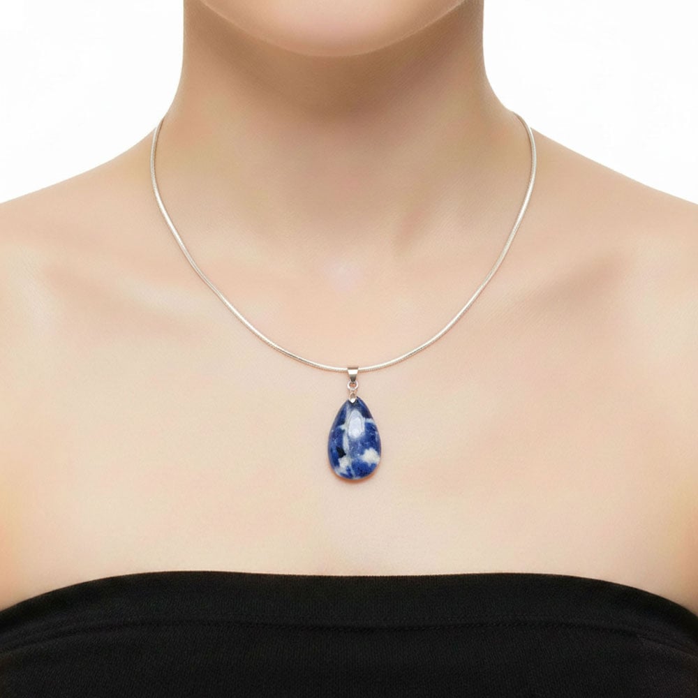Ciondolo in sodalite – Goccia