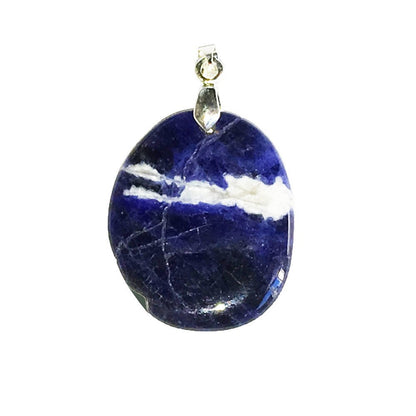 Pendente in Sodalite – Pietra Piatta