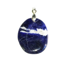 Ciondolo in sodalite – Pietra piatta