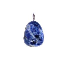 Ciondolo in sodalite – Pietra burattata