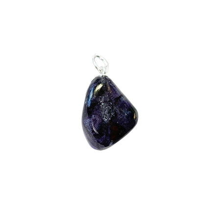 Ciondolo in sugilite – Pietra burattata