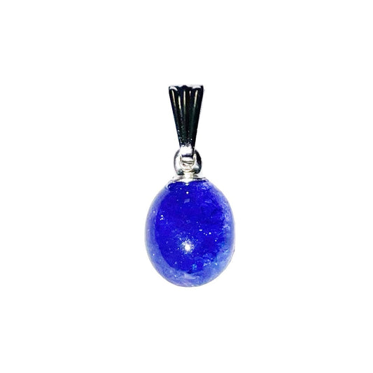 Ciondolo in tanzanite – Pietra piatta