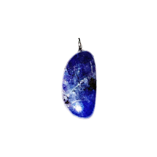Ciondolo in tanzanite – Pietra burattata