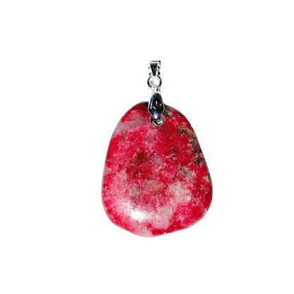 Ciondolo in thulite – Pietra piatta