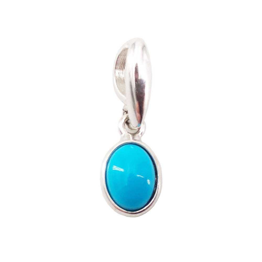 Ciondolo in turchese Camille – Ovale – Argento 925