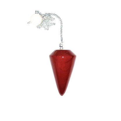 Pendolo in diaspro mochaite – Cono