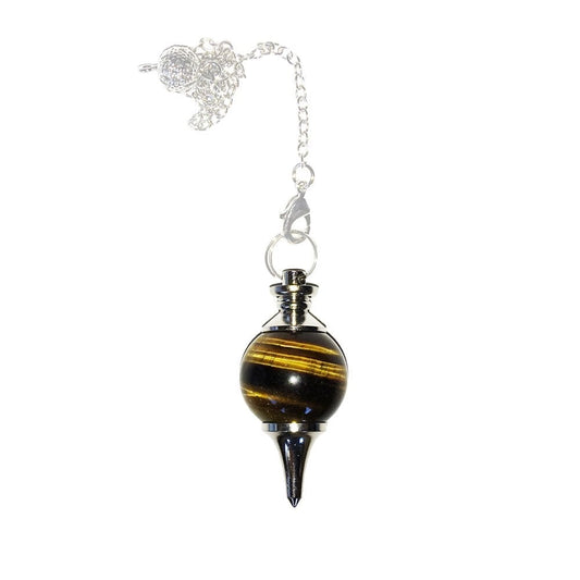 Pendolo in occhio di tigre – Sfera