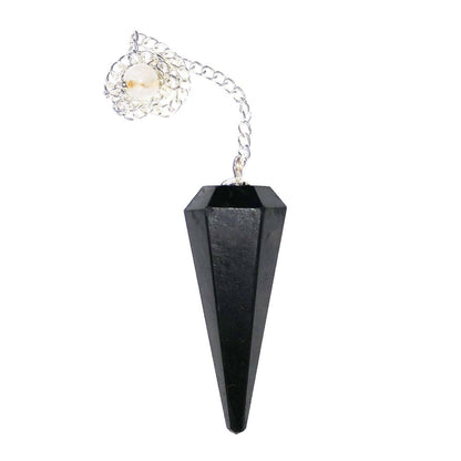 Pendolo in shungite – Esagonale