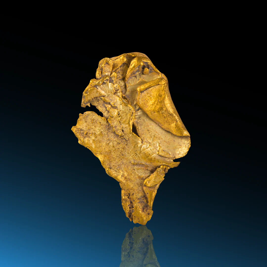 Pepite d'oro – 1.8 cm x 1.0 cm x 0.1 cm – 0.89 g