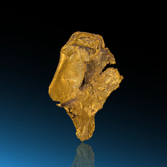 Pepite d'oro – 1.8 cm x 1.0 cm x 0.1 cm – 0.89 g