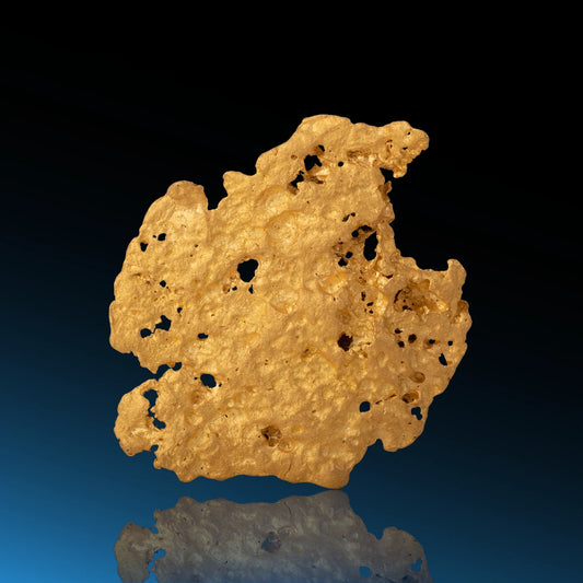 Pepite d'oro – 9.6 cm x 7.8 cm x 0.9 cm – 259.59 g