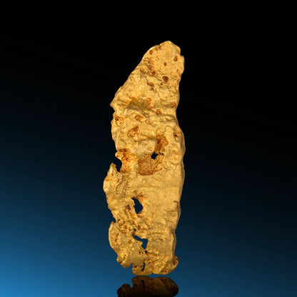 Pepite d'oro – 13.2 cm x 4.5 cm x 2 cm – 480.87 g