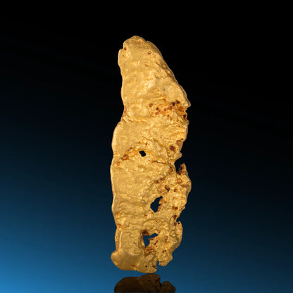 Pepite d'oro – 13.2 cm x 4.5 cm x 2 cm – 480.87 g