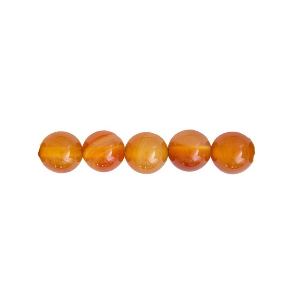 Perla di corniola – 8 mm