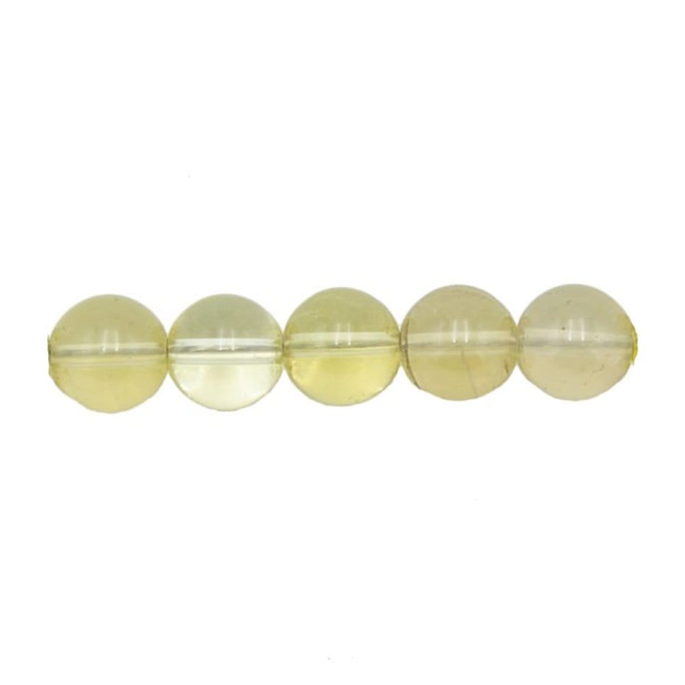 Perla di topazio limone – 6 mm
