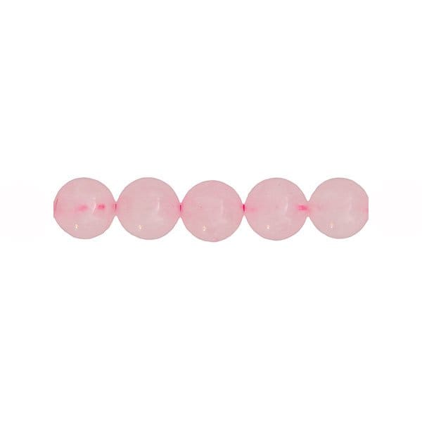 Perla di quarzo rosa – 12 mm