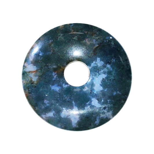 Pi cinese in agata muschiata – 40 mm