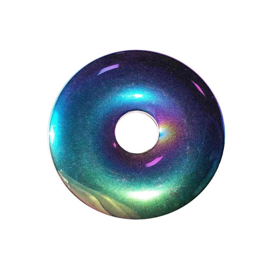 Pi cinese in ematite arcobaleno – 30 mm