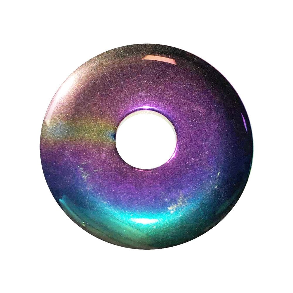 Pi cinese in ematite arcobaleno – 40 mm