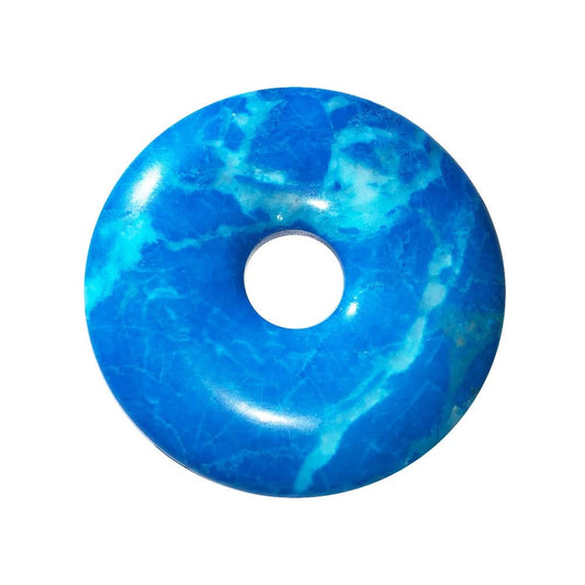Pi cinese in howlite blu – 40 mm