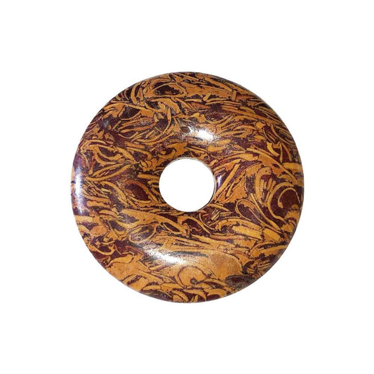 Pi cinese in diaspro pelle di serpente – 30 mm