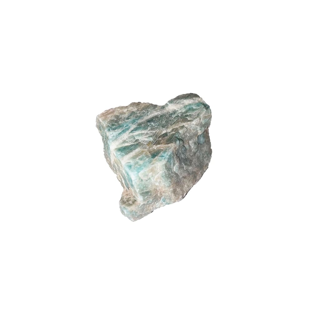 Pietra grezza di amazzonite dell'India