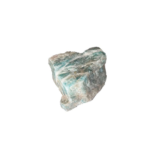 Pietra grezza di amazzonite dell'India