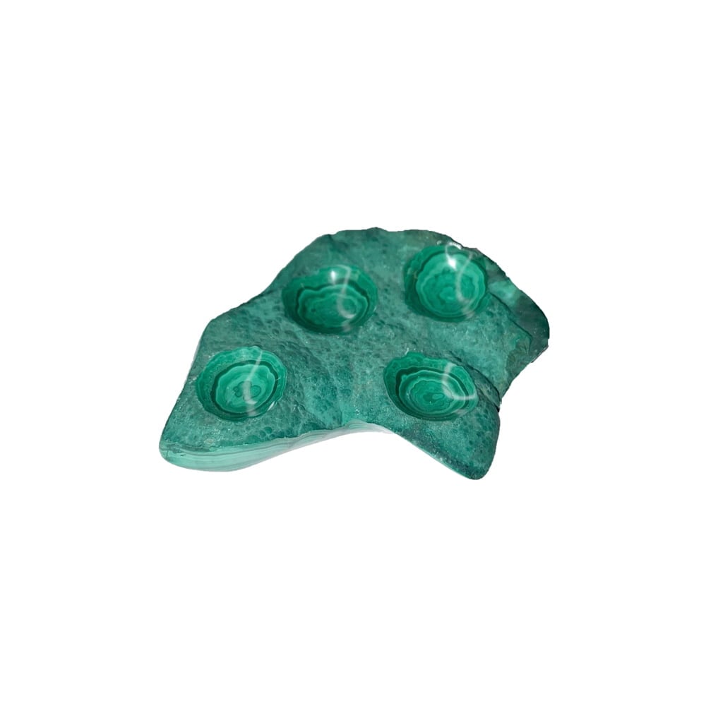 Pietra grezza di malachite