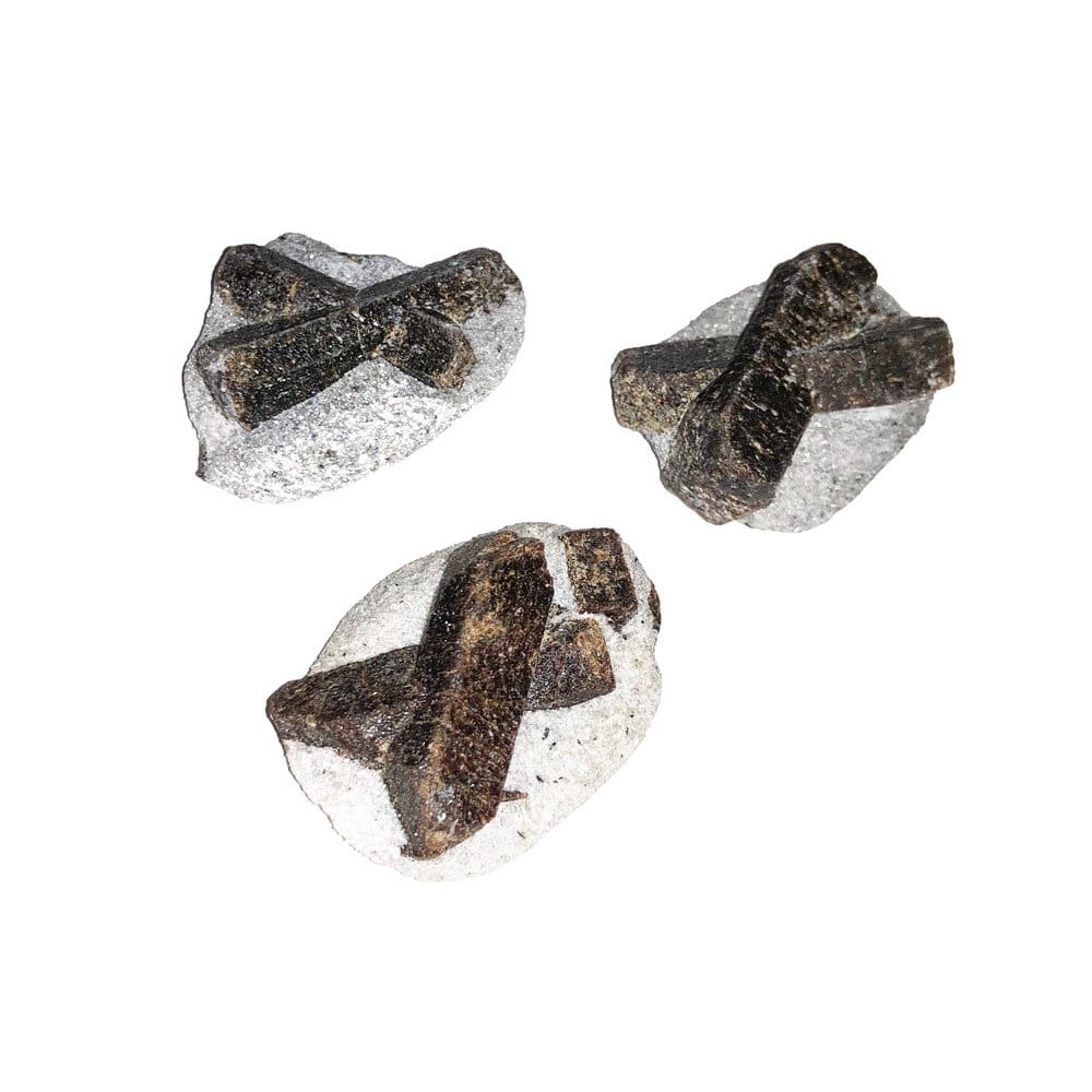 Pietra burattata di staurolite