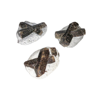 Pietra burattata di staurolite