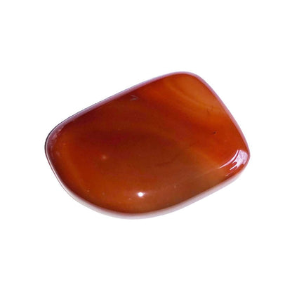 Pietre piatte singole di corniola